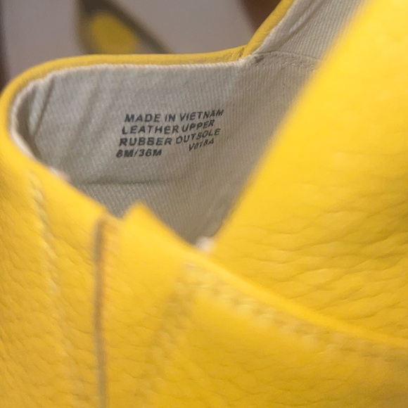 Michael Kors Yellow Espadrille Flats - Picture 5 of 7